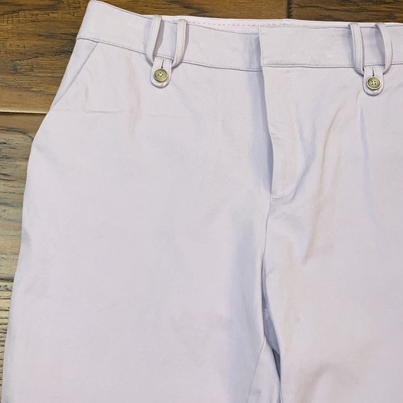 Anthropologie womens lilac “the essential slim” ankle pants, size 12, like new! - Picture 2 of 5